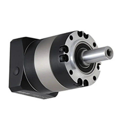 High Performance Ple040 Round Flange Planetary Gearbox Reducer With 5:1 To 50:1 Ratio Options For 40 Frame 50W 100W AC Servo Motor Featuring 8Mm Input Shaft.