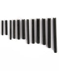 Pro Grade Roll Pins Assortment Kit With Slotted Spring Dowel Pins 450 Pcs For Cogs And Wheels Hollow Steel With Black Oxide Finish Durable And Corrosion Resistant Ideal For DIY And Professional Mechanical Assemblies. black slotted steel roll pins