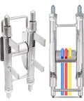 Efficient Cable Threading Aid Wire Puller For Electricians, Compact Enclosure And Junction Box Cable Puller, Single Person Wire Threading Tool, Durable, Easy To Use, Great For DIY And Pro Electric Work, metal cable puller