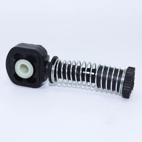10mm Bowden cable end catch clip, part of Pair Of Bowden Cable End Catch Clips 10mm And 8mm For VW Polo Jetta Golf And Audi A1 A3 TT B6 B7 Manual Gearbox Shift Linkage Repair Kit Durable ABS Construction No Fuss Easy Install, showing coiled spring and plastic body