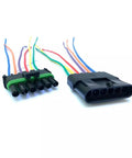 Kickstart Your Ride With This 14 Awg Assembled Weather Pack 6 Pin Sealed Connector Kit Sporting 6 Inch Pre-Cut Wires