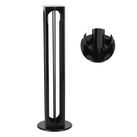 32 Pod Coffee Capsule Holder, 360 Degree Rotating Iron Stand, close-up view of electroplated finish and base design