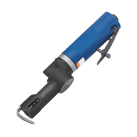 Gear Driven Pneumatic Air Saw Kit For Sheet Metal, Reciprocating Saw With 10mm Cutting Capacity, handheld blue and black tool