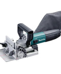 Plate Joiner For Quick, Precise Biscuit Joinery With Five Point Six Amp Motor And Eleven Thousand RPM, 0°, 45°, 90° Cast Aluminum Pivot Fence