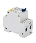 RCD Type A RCBO Residual Current Circuit Breaker 230V AC compact design with dual protection against overloads and leaks.