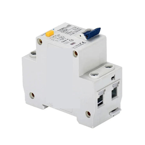 RCD Type A RCBO Residual Current Circuit Breaker 230V AC compact design with dual protection against overloads and leaks.