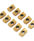 Face Mill Holder For CNC Milling Machine With 400 Rpm Speed 50 22 Shanks Includes 10 Pcs APMT1604 Carbide Inserts