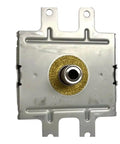 High Power 1000W H-B Microwave Magnetron Tube for Industrial Drying Equipment, front view with gold and silver components.