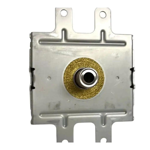 High Power 1000W H-B Microwave Magnetron Tube for Industrial Drying Equipment, front view with gold and silver components.