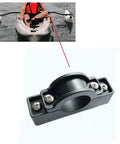 Set Of 2 Inflatable Outrigger Stabilizer Rod Holders For Kayaks And Sit On Top Boats, Easy Install Motor Bracket Attachments