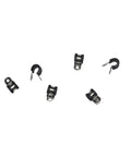 Universal Emergency Parking Brake Cable Kit With Hella Tough Corrosion Resistant Sheath And 110 Inch Reach Straight Drop In Swap For Wilwood Disc Or Drum Brakes Solid, cable clips and mounts.