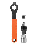 Bike Crank Puller Kit With Wrench And Top Cap For Quick Crank Arm Removal, Bottom Bracket Tool, Heavy Duty