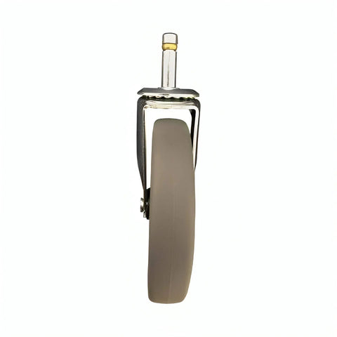 Front view of Panellift 5 Inch Caster Gray For Panellift Models 138 2 And 125, Genuine Panellift Accessory For Easy Mobility On Jobsites.