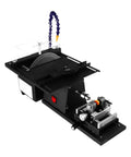 Heavy Duty Badass 1850W Portable Table Saw Station Built Tough For Knockout Jade Cutting with diamond blade.