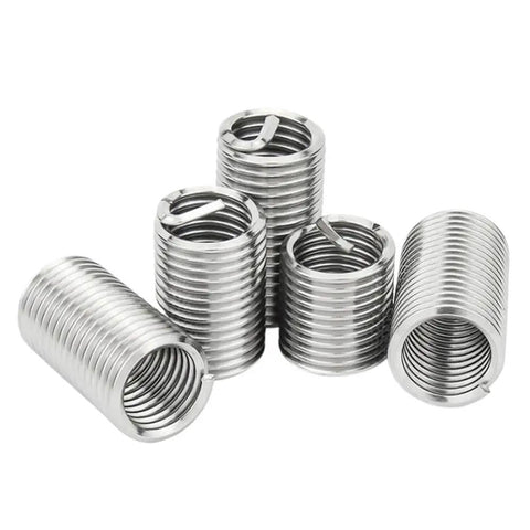 Fine Thread Repair Inserts For 304 Stainless Steel M6 To M16, durable industrial and automotive grade, easy insertion view