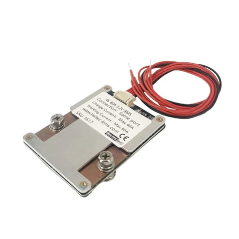 Heavy Duty 3S 4S Lithium Ion Battery Management System And Balancing PCB with wires, designed for 12V UPS systems.