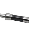 Beefy Precision Keyless Drill Chuck With R8 Shank For 1/32 To 5/8 Inch Bits B18 Fit Heavy Duty Steel 0.005 Inch Runout High Speed Steel Construction For Concentric Rugged Drilling, side view