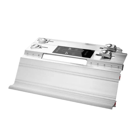 Straight Up Heavy Duty Chamfer Frame Miter Saw Jig For 45 Degree Ceramic Tile Trimming, durable aluminum guide with quick lock mount.