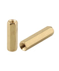 M3 Brass Standoff Spacer Kit With Hex Column Screws 120 Piece PC Build Dope Gear Brass And Stainless Steel Silver Or Gold Finish Includes Male Female And Female Female Brass Standoffs For Easy Motherboard Mounting. Two brass hex standoffs