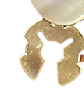 Copper Button Covers For Travel And Formal Wear Snap On Cufflink Style Accessories showing detailed view of a single cover.