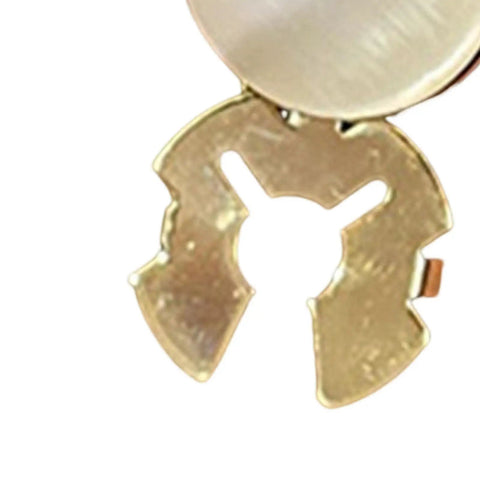 Copper Button Covers For Travel And Formal Wear Snap On Cufflink Style Accessories showing detailed view of a single cover.
