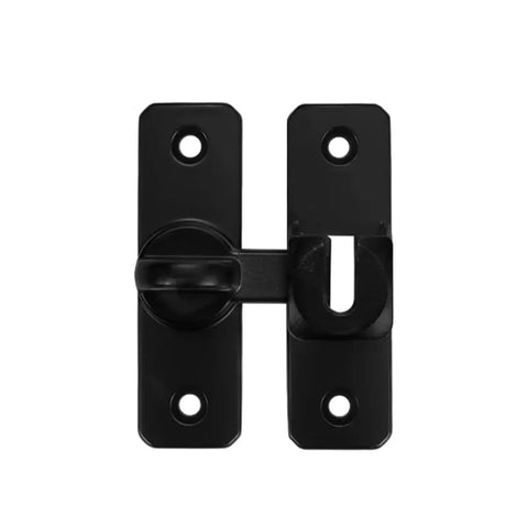 Heavy Duty 180 Degree Door Hinge For Interior And Exterior Use Built To Last With Smooth Silent Operation Tough Steel Construction High Traffic Ready Easy Install No Nonsense Longevity For Home Office Or Shop Doors black steel hinge front view