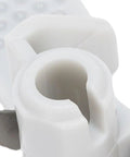 Automatic Sewing Machine Needle Threader With Precise Positioning Plastic Quick Threading Tool For Home Sewing Needles And Everyday Mending Super Handy Use Now, white plastic close-up