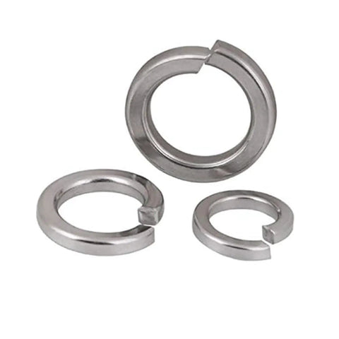 Heavy Workhorse 304 Stainless Steel Split Lock Washers Metric Assortment Corrosion Proof Spring Flat Hardware Tough As Nails For No Sweat Installation And Decades Of Service