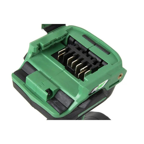 36V MultiVolt Triple Hammer Impact Driver Body Only With 1/4-Inch Keyless Hex Chuck, battery slot view