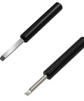2 Pack Pro Grade Watch Back Cover Remover Tool Opener Pry Bar For Battery Replacement Safe Stainless Steel And ABS Mini Repair Kit