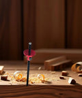 Adjustable Wheel Marking Gauge For Woodworking Joinery Projects Aluminum Alloy Scriber on woodworking bench with shavings.