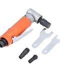 Badass 3/8 Inch Air Angle Die Grinder 20000 RPM Right Angle Pneumatic Power Tool with accessories for metalwork and polishing.