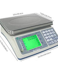 Mid Counting Scale With 66 Lb Capacity And 0.002 Lb Precision, Tough Stainless Steel Workhorse Built For Industrial And Commercial Use
