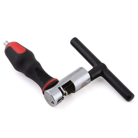 Interlock Pro Grade BMX Chain Breaker for Shadow Interlock Chains Only, 3/32 Inch, Silver Finish, Lightweight 7.4 oz tool with T-handle.