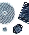 Various reflectors including XUZC24 Photoelectric Sensor Reflector For Retroreflective Systems Polarized Surface 24 By 21 mm