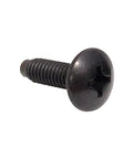 Rock Solid M6 Cage Nuts And Slide On Screw Kit With Plastic Washers 25 Pack black oxide screw with a star-shaped head, heavy duty.