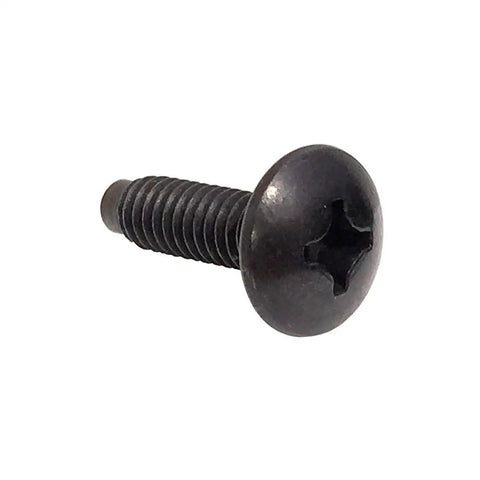 Rock Solid M6 Cage Nuts And Slide On Screw Kit With Plastic Washers 25 Pack black oxide screw with a star-shaped head, heavy duty.