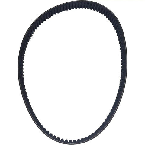 Heavy Duty Drive Belt For Marathon Golf Cart 1976 To 1986 2 Cycle Gas With 2PG Engine CVT Clutch Replacement displaying belt teeth