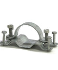 WAP-OZ Fence Brackets 12 Pack With Fasten-Ready Hardware showing galvanized steel bracket with pre-inserted screws