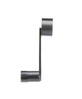Side view of Beefy Bravo III Prop Wrench for MerCruiser, showing heavy duty powder coated steel construction, dual prop nut fitting