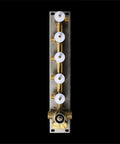 Kick Back From The Daily Grind With This Top Tier Thermostatic Chrome Shower System Featuring Bright LEDs Dual Outlet Design Rain And Handheld Heads Four Spray Modes Bathroom Mixer, brass shower valve assembly.