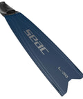 Long Freediving And Spearfishing Fins With Reactive Technopolymer Blade And Foot Pocket Without Side Rails, 30 Degree Blade Angle For Maximum Kick Power, Ideal For Scuba Diving And Open Water Exploration
