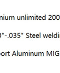 Heavy Duty 15 Foot 180 Amp Mig Welding Gun With Five Pin Connector Fits Titanium Unlimited 200 And Mig 140 170 only for steel wire