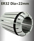 1 Pc ER32 Oversized 22mm Spring Collet Kit For CNC Milling Lathe With High Precision 65Mn Steel Arbor, securely locks.
