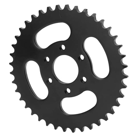 40T Stainless Steel Rear Sprocket For Go Karts ATVs And Racing Carts Built Tough For Long Lasting Durability Easy Tool Installation With Six Hole Mount Design close-up
