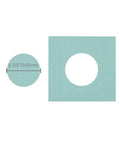1.5 Inch Circle Lever Action Craft Punch cuts perfect 1.5-inch circles from paper, shown with punched circle and remaining paper.