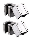 Four Pack SBR16UU Open Sliding Bearing Blocks for 16mm linear motion shafts with CNC rails, aluminum alloy construction.