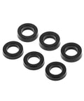 Three Piece Portable Cleaning Machine High Pressure Pump Head O Ring Set With 12x20x5mm And 12x20x5.3mm Rubber Seals For Pump Covers Compressor Housings Instrument Housings Pipelines Food Processing And Automotive Systems, black rubber rings