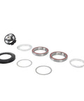 Ride Ready Aluminum Bike Headset Combo With Double Sealed Bearings CNC Machined Finish Rustproof Alloy Construction parts displayed