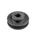 Single Groove V-Belt Pulley For 4L A AX Belts, 2.70 Inch Outer Diameter, 5/8 Inch Bore, Cast Iron Sheave Built Tough With Anti-Corrosion Finish